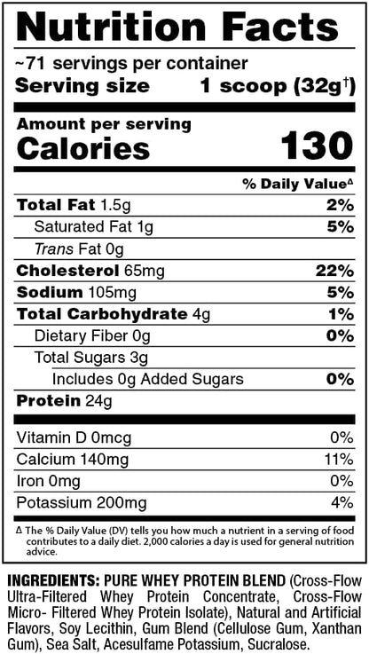 ALLMAX Nutrition - AllWhey Gold - 100% 乳清蛋白 + 优质乳清分离蛋白 - 香草味 - 5 磅