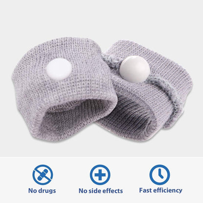 KONGDY 10片装晕车带和10片装晕车贴，成人和儿童晕车腕带和晕车贴，旅行晕车缓解套装，不瞌睡