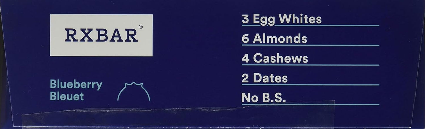 RXBAR 蛋白棒 蓝莓味 12x52克（12条装）
