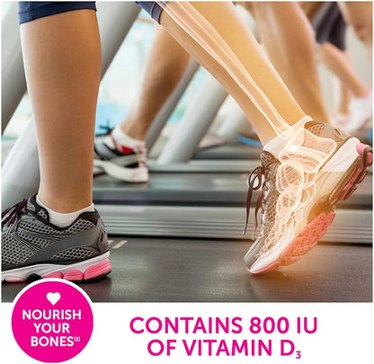 Caltrate 維生素 D 軟糖（60 粒，巧克力口味），鈣，骨骼健康補充劑