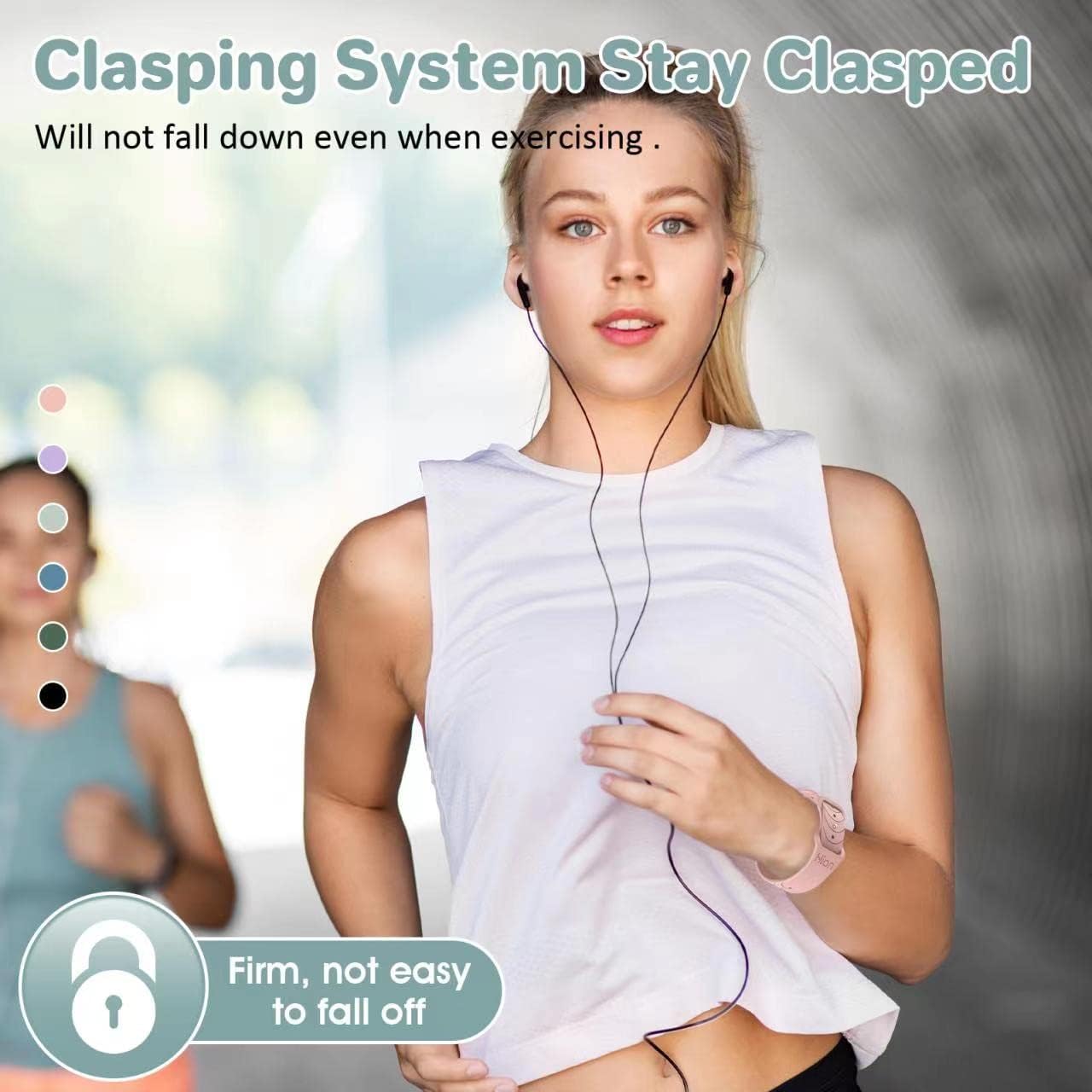 Motion Sickness Bands Anti Nausea Acupressure Wristband Sea Sickness Wristbands Nausea Bands Natural Relief Motion & Morning Sickness（1Pair Starlight）