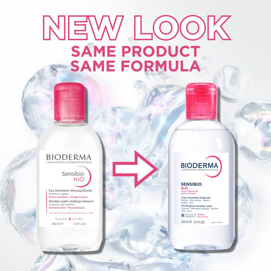 Bioderma Sensibio H2O Micellar Water Cleansing and Make-Up Remover