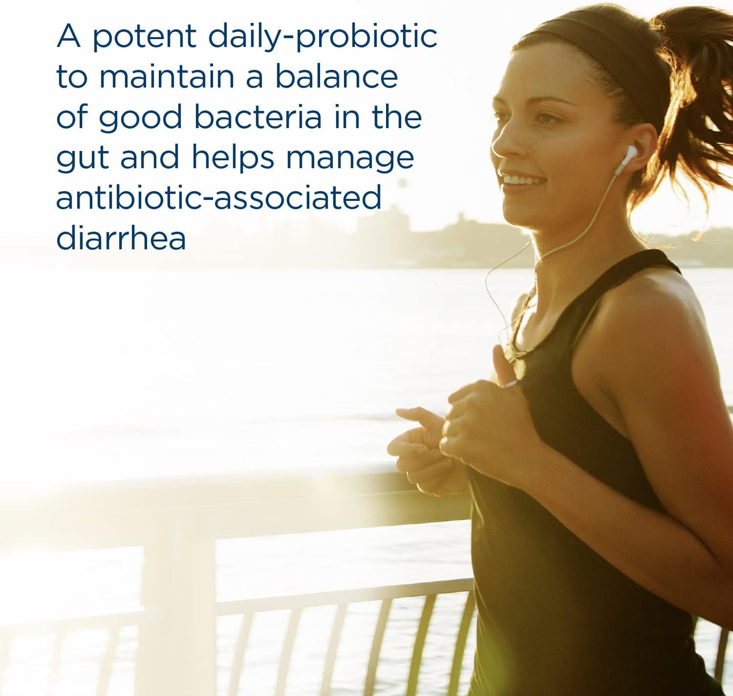 Renew Life® Probiotics Ultimate Flora® Ultimate Care Probiotic, Helps manage antibiotic-associated diarrhea, 100 Billion Active Cultures 30 Vegetarian capsules