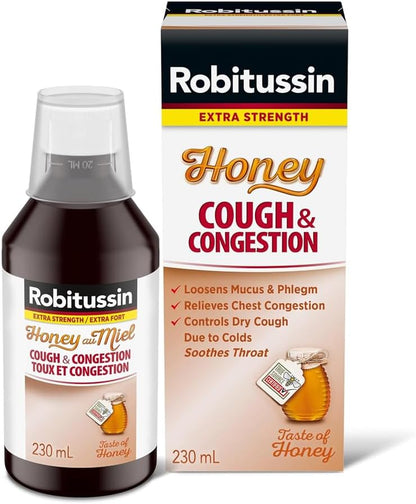 Robitussin 强效蜂蜜止咳糖浆，230 毫升