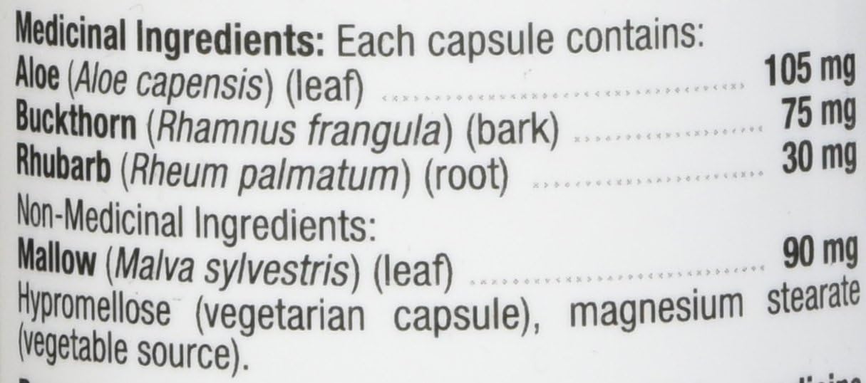 Nutripur Laxatil - 天然瀉藥，60 粒素食膠囊（1 包）