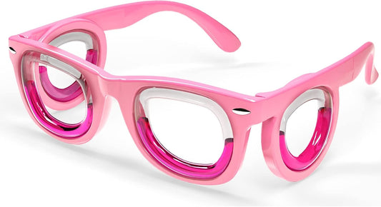 Hion 兒童防暈動病智慧眼鏡（適用於 3-8 歲兒童）– 超輕便攜緩解噁心液體眼鏡，可緩解暈車、暈機、暈船 – 兒童旅行/郵輪必備