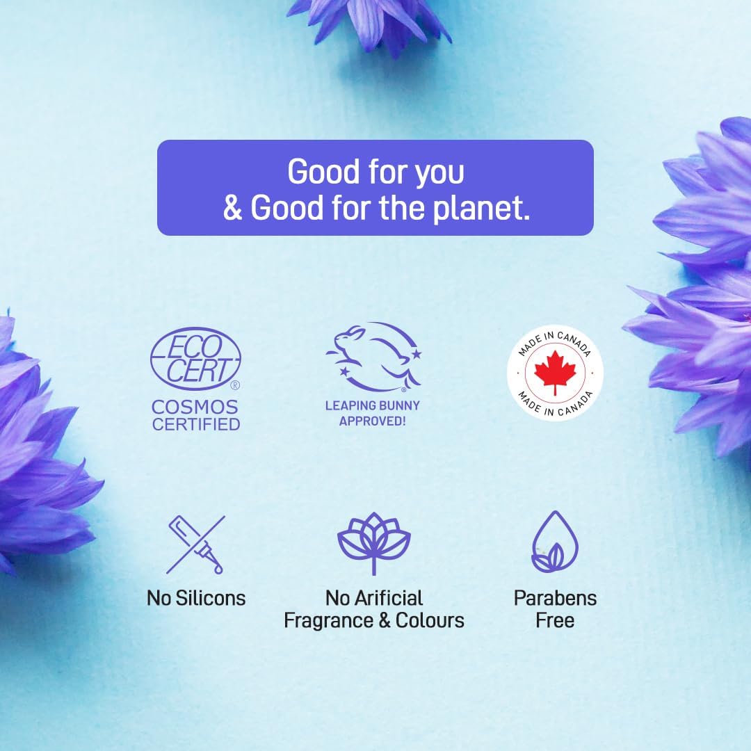 Refresh Botanicals Hydrating Facial Moisturiser | Certified Organic Face Cream for Dry & Sensitive Skin | Hypoallergenic, Vegan, Paraben free | Made in Canada | 50 ML