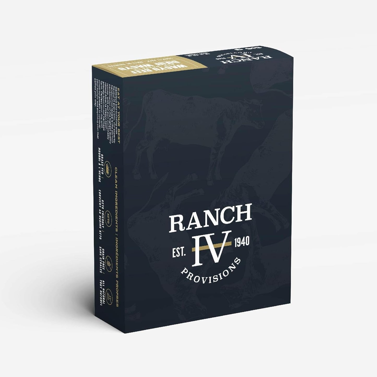 Thrive Provisions 和牛棒 - 什锦装 - 高蛋白、质地细嫩、可持续来源、不含大豆、非转基因、生酮友好、不含任何人工成分 43 克（12 包）