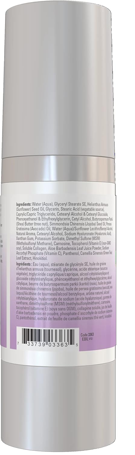 NOW Solutions, Hyaluronic Acid Moisturizer, Smoothing and Toning, Rehydrating to Start Your Day AM Moisturizer, 59 ml