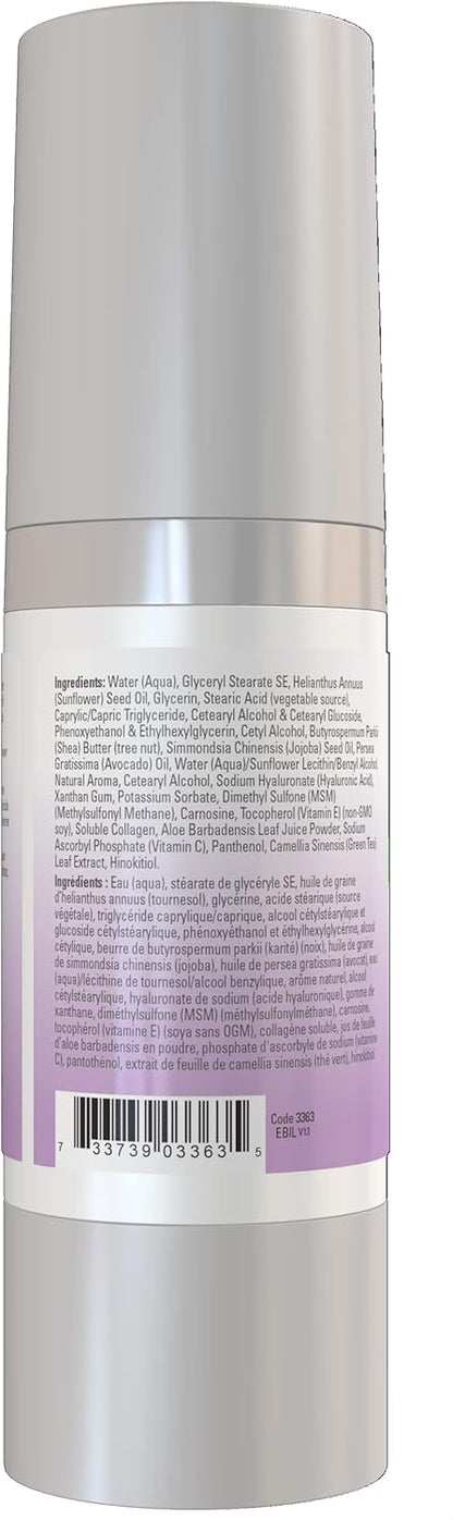 NOW Solutions, Hyaluronic Acid Moisturizer, Smoothing and Toning, Rehydrating to Start Your Day AM Moisturizer, 59 ml