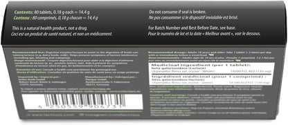 LactoJoy Lactase Pills I Powerful Lactase Enzymes for Lactose Intolerance I Ultra Pure Lactase for Improved Digestion I No Silicon Dioxide, No Artificial Flavors, No Sucralose I 100% Vegan I 80 Pieces …