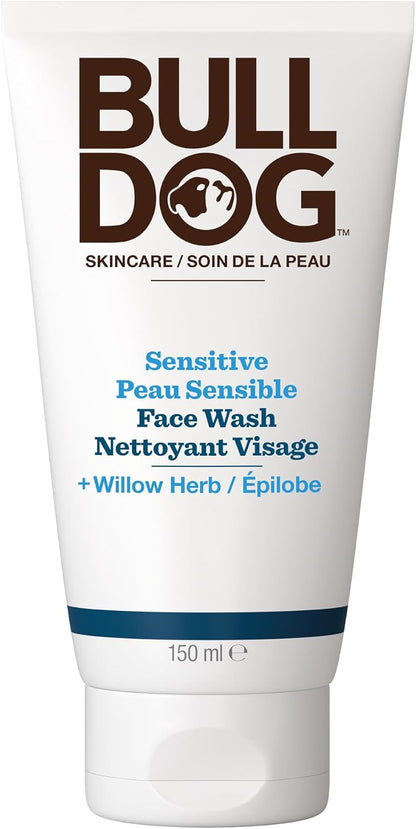 Bulldog Skincare Sensitive Skin Face Wash for Men, 150 mL