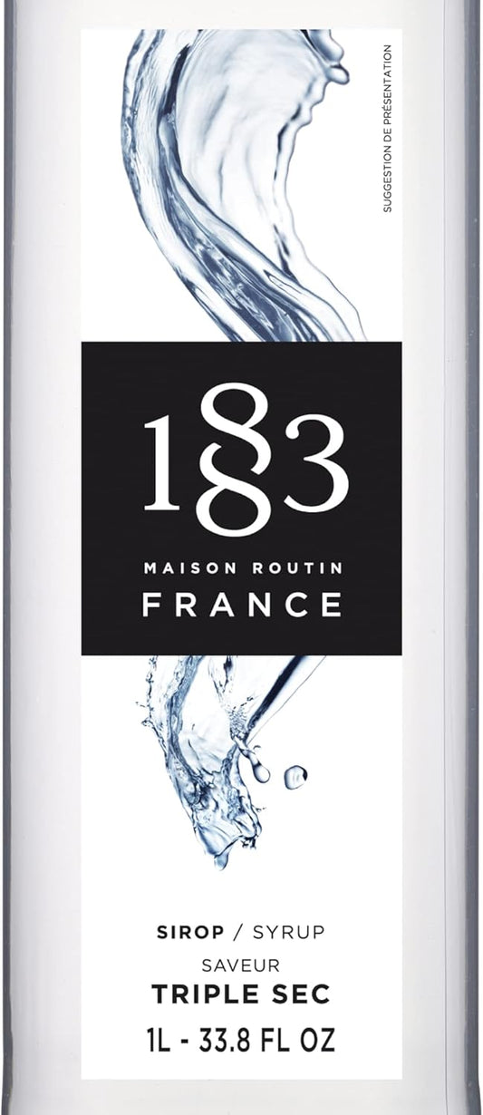 Maison Routin 1883 橙味力娇酒糖浆 1L 玻璃瓶装
