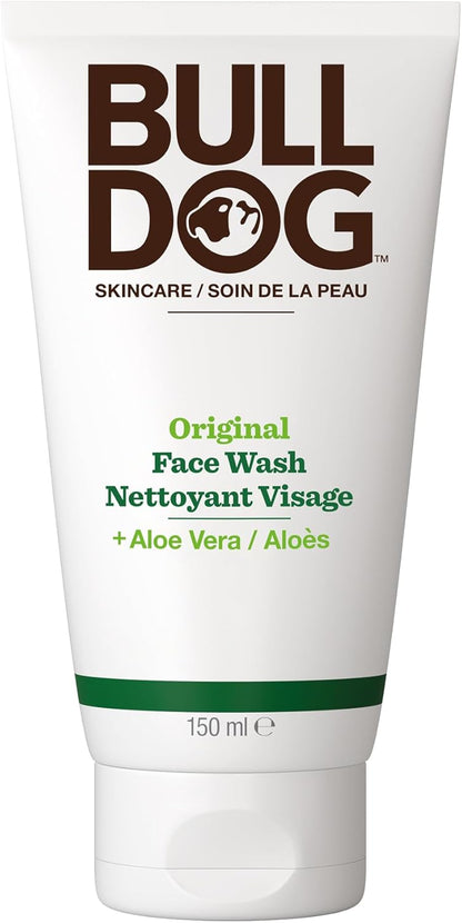 Bulldog Skincare Original Face Wash and Cleanser for Men, 150 mL