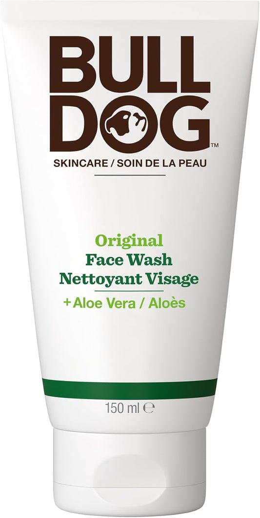 Bulldog Skincare Original Face Wash and Cleanser for Men, 150 mL