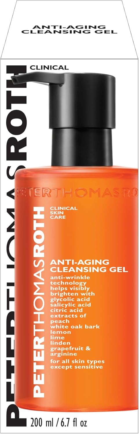 Anti-Aging Cleansing Gel by Peter Thomas Roth for Unisex - 6.7 oz Cleanser