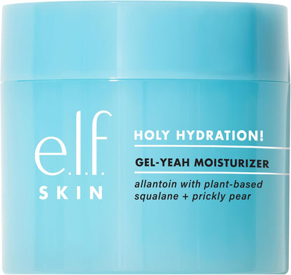 e.l.f. SKIN Holy Hydration! Gel-Yeah Moisturiser, Lightweight Moisturizer For Plump, Hydrated Skin, Infused With Squalane, Vegan & Cruelty-free