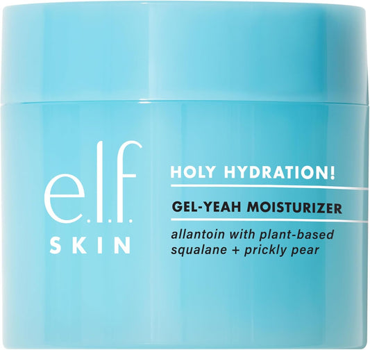 e.l.f. SKIN Holy Hydration! Gel-Yeah Moisturiser, Lightweight Moisturizer For Plump, Hydrated Skin, Infused With Squalane, Vegan & Cruelty-free