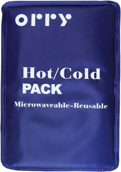 ORRY 冷热敷袋 - 可重复使用冷热冰凝胶垫 - 减轻肿胀、发烧和烧伤疼痛（冷），缓解腰痛、颈痛、痛经、关节炎（热）