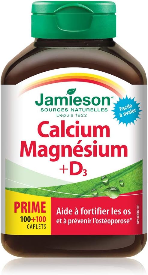 Glucosamine Chondroitin MSM 1,300 mg Ultra-Strength Caplets - Gluten-Free & Calcium Magnesium and Vitamin D3
