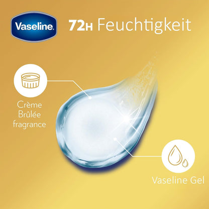 Vaseline® Lip Therapy® Crème Brulee Mini, Long-lasting moisturization, with a light scent of crème brulee