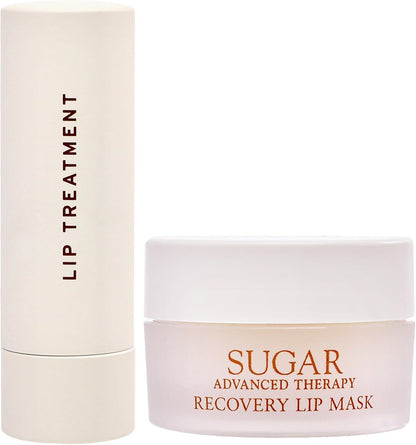 Fresh Lip Recovery Kit 0.35oz Sugar Advanced Therapy Lip Mask, 0.15oz Sugar Advanced Therapy Lip Treatment Women-2 Pc