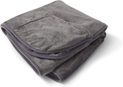 Sunbeam 加热披肩，灰色，大号