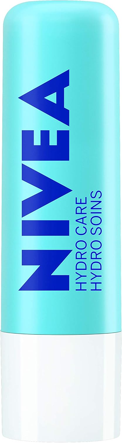 NIVEA Hydro Care 潤唇膏和 NIVEA Strawberry Shine 潤唇膏套裝（2 x 4.8g）| 24 小時保濕