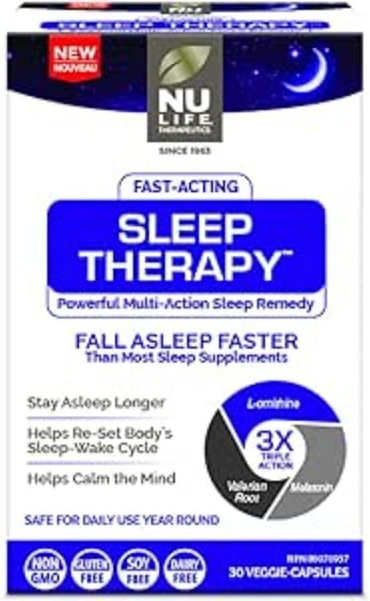 Nulife Therapeutics By Nulife Vitamins Nulife Therapeutics By Nulife Vitamins Sleep Therapy - Natural Remedy 30 Count