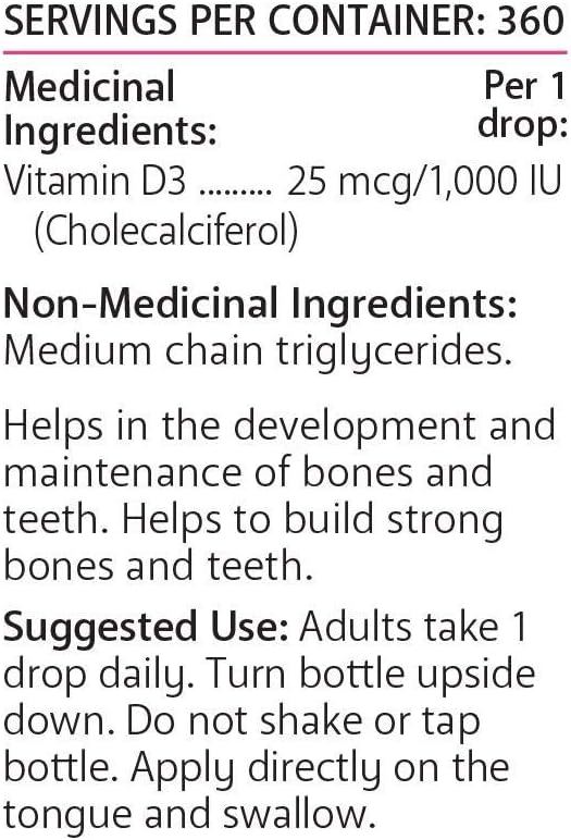 Lorna Vanderhaeghe 维生素 D3 滴剂 | 360毫升