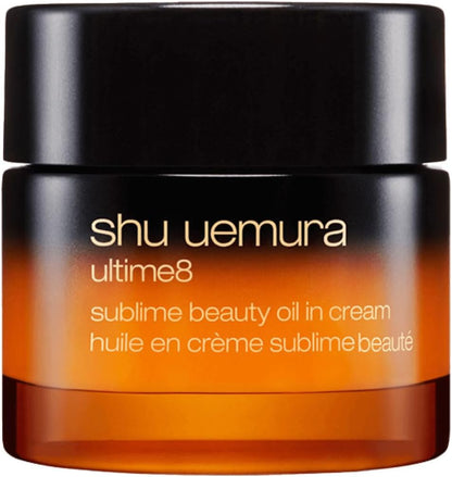 Shu Uemura Ultime8 Sublime Beauty Oil in Cream, Hydrating Face Cream Helps Reduce Fine Lines, Facial Moisturizer to Firm and Plump Skin, 1.7 Fl. Oz.