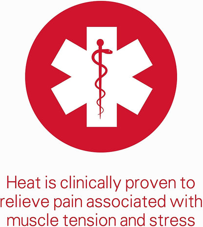 Sunbeam ConformHeat Heating Pad for Pain Relief of Back, Neck and Shoulders, Grey/Yellow - 3 Heating Settings, Auto-Shutoff