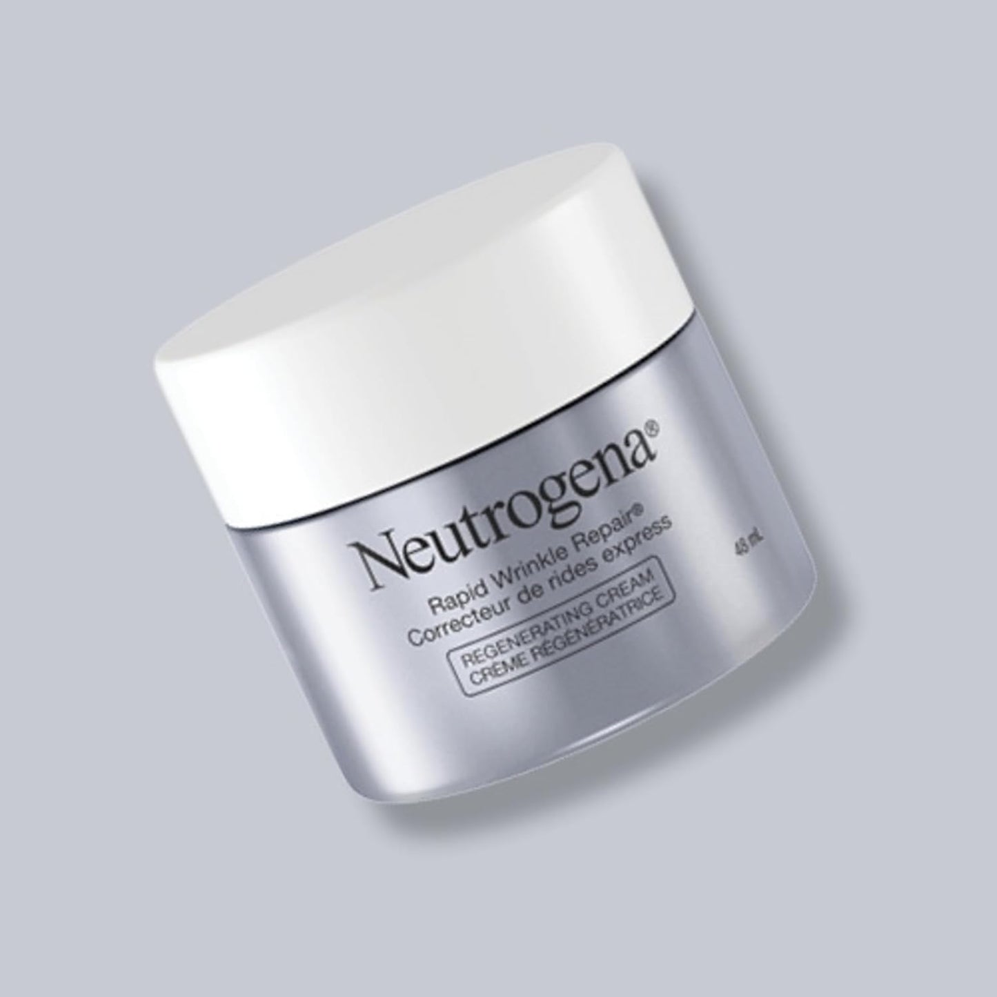 Neutrogena Rapid Wrinkle Repair Regenerating Cream - Retinol Face & Eye Moisturizer - Hyaluronic Acid Serum- 48 mL
