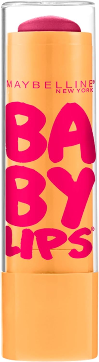 Maybelline New York Baby Lips Moisturizing Lip Balm, Cherry Me, 0.15 Ounce