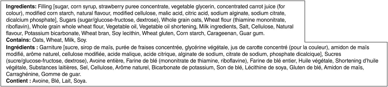 家乐氏营养谷物草莓味 590g - 37 克（16 包）