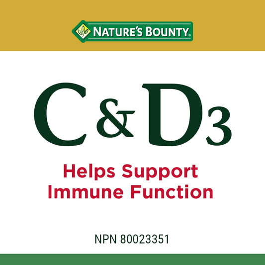 自然之寶維生素 C 和 D3，支持免疫功能，提供抗氧化劑，支持骨骼、軟骨、牙齒和牙齦的發育和維護，幫助代謝營養物質，軟膠囊，157.1 克