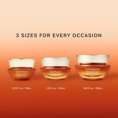 Sulwhasoo 濃縮人參活膚霜 - 韓國人參和勝肽抗衰老保濕霜，含維生素 C 衍生物和角鯊烷，可消除皺紋並深層補水
