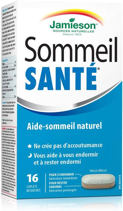 Jamieson Healthy Sleep, Timed Release Melatonin 5 mg with L-Theanine, Chamomile, Skullcap and Rhodiola, Improves Sleep Quality, Increases Sleep Time, Promotes Relaxation, and Relieve Restlessness. Vegetarian, Gluten-Free…