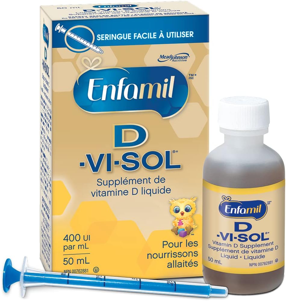 Enfamil D-VI-SOL 液體維生素 D 補充劑，50mL