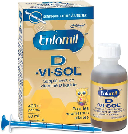 Enfamil D-VI-SOL 液體維生素 D 補充劑，50mL