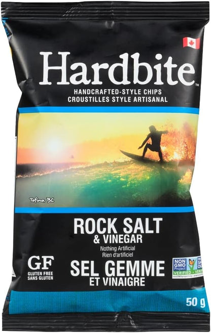 Hardbite 岩盐醋味薯片 (30x50g)