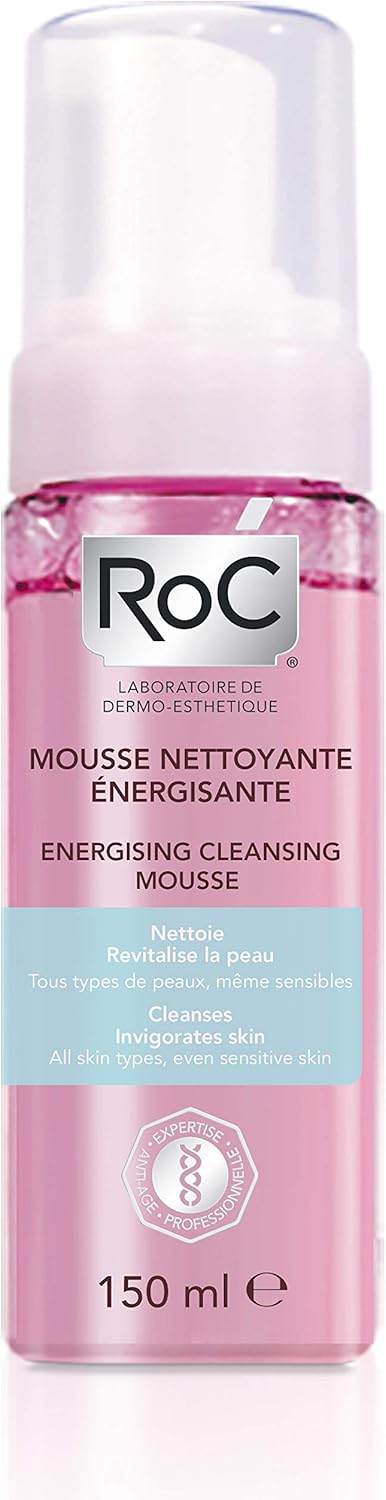RoC Cleansers Energising Cleansing Mousse, 150 ml
