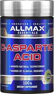 ALLMAX Nutrition - D-天門冬胺酸 - 100% 純醫藥級 - 100 克