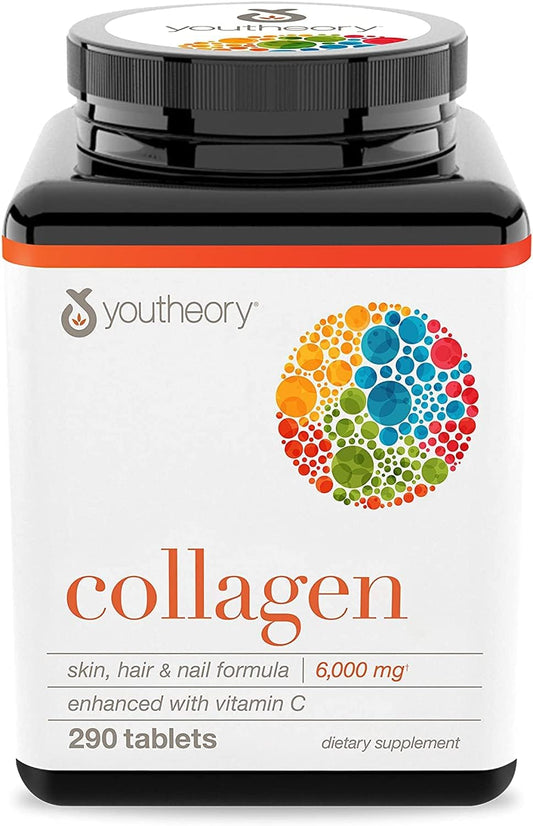 Youtheory 膠原蛋白高級配方 1、2 和 3，290 粒