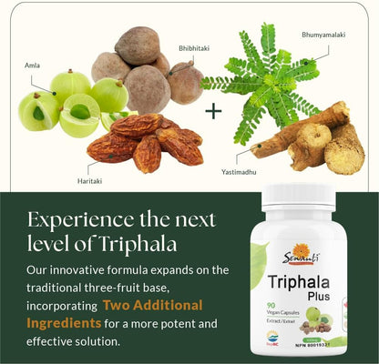Sewanti Triphala Plus 90粒素食膠囊 NPN 80019321 500毫克