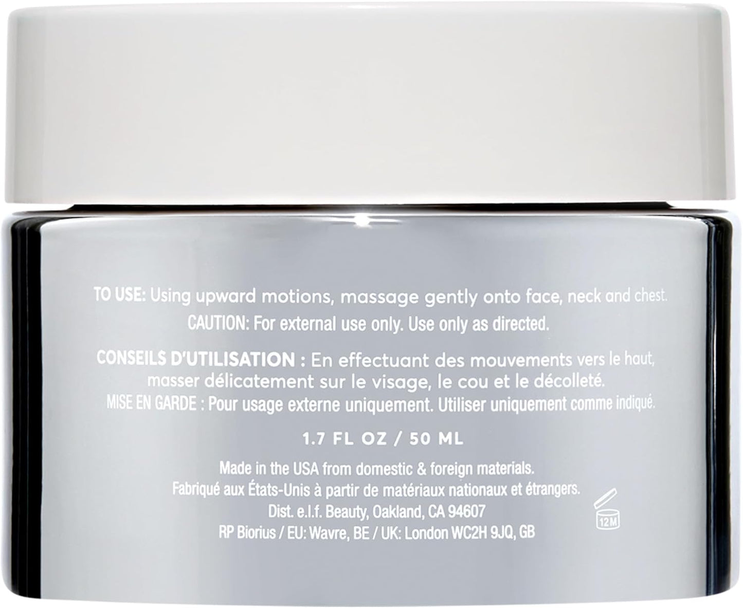 Naturium Multi-Peptide Rich Moisturizer - Jumbo | Hydrating Face Cream, With Vitamin C & Panthenol | 3.4 FL OZ / 100 ml