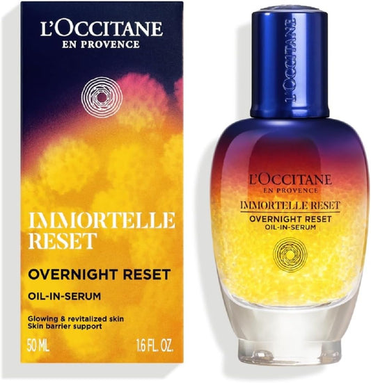 L'OCCITANE LOccitane Immortelle Reset Overnight Oil-In Serum Serum Women 1.6 oz