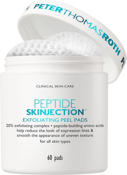 Peter Thomas Roth Peptide Skinjection Exfoliating Peel Pads - All Skin Types Pads Unisex-60 Pc