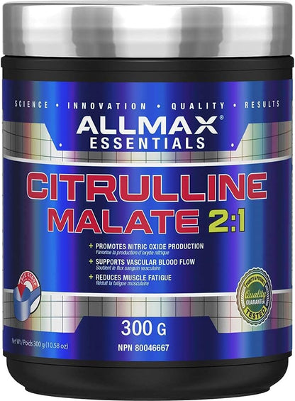 ALLMAX Nutrition - 2:1 瓜氨酸+苹果酸 - 300 克，300 克