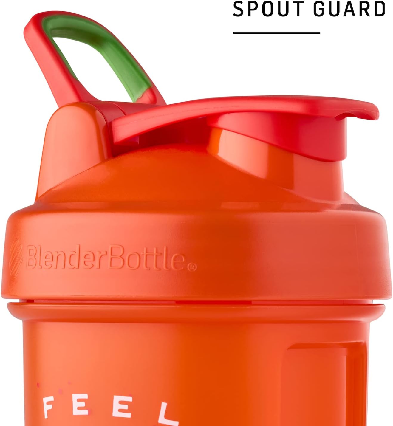 BlenderBottle Just for Fun Classic V2 Shaker Bottle Perfect for Protein Shakes and Pre Workout, 28-Ounce, What's Shakin'?